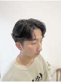 【毛流れパーマ/大人ナチュラル】