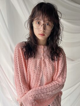 ヘアー アイス ルーチェ(HAIR ICI LUCE) グレージュ/スモーキーカラー/春カラー/ロングパーマ/堀場