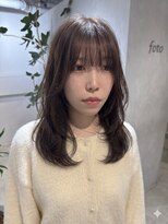 フォト 新宿(foto) ミディアムレイヤー/髪質改善/イメチェン/ベージュカラー/新宿