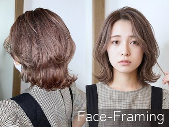 ヘアリゾート エーアイ 浅草ROX店(hair resort Ai)の写真/《カット+炭酸スパ￥5500》骨格補正レイヤーで小顔効果◎顔周り1mmで旬の垢抜けヘアが叶う*[浅草駅]