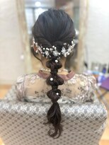 ヘアー デザイナーズ クルー ドルフィン(HAIR DESIGNERS CREW dolphin)&nbsp;編みおろしヘア