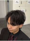 ニュアンスパーマ/毛流れセンターパート/シャドウパーマ