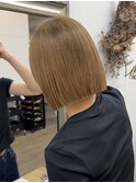 【春山心彩】コツコツ育てる、スタイルアップハイトーンボブ