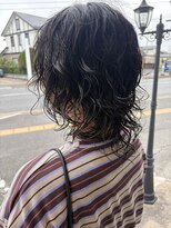 ヘアールーム ギフト(Hair Room Gift) ウルフ×パーマ
