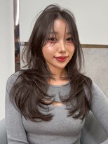 ハーツ 熊本(hearts.) 大人気の透明感ヘーゼルベージュ×レイヤーカット