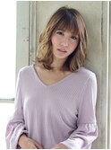 愛され女子のセミロング