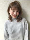 【Un ami】《増永剛大》  切りっぱなし風、肩ラインボブ★