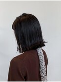 ツヤ感外ハネミディアム