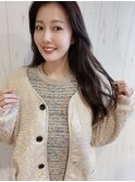 セミディくびれ韓国ヘア