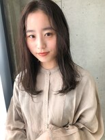 アコロン(acoron)&nbsp;【20代・新社会人】小顔カット×黒髪×透明感イルミナカラー2