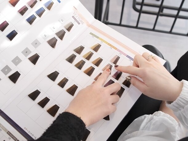 カットカラーに迷ったら＊あなたに最適なクーポンをご提案（ブリーチ不可）