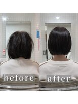 ウィル ボッサ 御茶ノ水 神保町(WILL bossa)&nbsp;美髪整形ストレート（薬剤のオリジナルブレンドで艶感抜群）