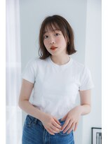 ラエティティア ロコ 刈谷店(Laetitia loco) ゆるカジュアルな切りっぱなしボブ