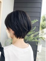 チェシャ(chesha)&nbsp;【骨格矯正カット　秋カラー】大人ショートオリーブベージュ