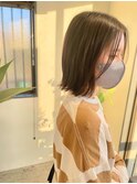 切りっぱなしボブ