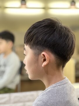 トランクサロンカッパード 控えめツーブロック