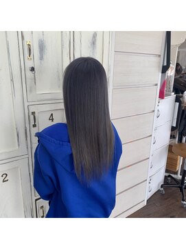 クラン ヘアーアンドスタジオ(CLAN hair & studio) #グレーカラー#ダブルカラー#ダークトーン