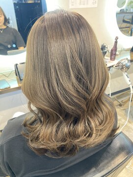 エッファセ 北本店(efface) オリーブカラー×ミディアム×アースカラー×ニュアンスカラー