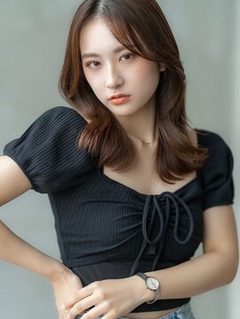 イオ 本厚木(io) 韓国レイヤーくびれ似合わせカットイメチェンフルバンク小顔