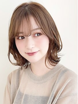 ネイロ 錦糸町(NeiRo) ★結べるボブくびれボブレイヤー外ハネパーマ髪質改善ケアカラー