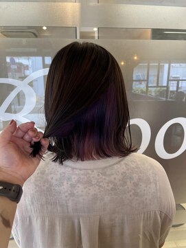 ヘアースペースブルーム ヒーロー 園田店(HAIR SPACE BLOOM hero) インナーカラー