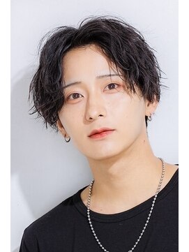 リタ オム 大宮店(RITA HOMME) センターパートツイストスパイラル【大宮/メンズ/メンズサロン】