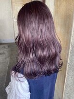 ガーデンヨコハマ(GARDEN YOKOHAMA) ミディアムブリーチラベンダーグレージュパープルイメチェン美髪