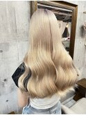 ホワイトブロンド/ブロンド