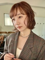 ボブ　切りっぱなしボブ