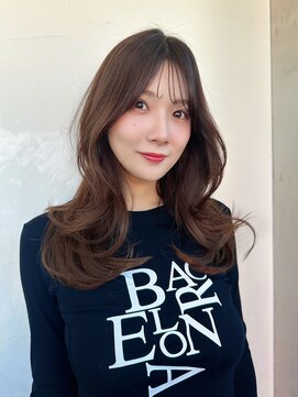 アリスバイアフロート 自由が丘(ALICe by AFLOAT) 韓国くびれヘア／顔まわり／グレージュ【自由が丘】