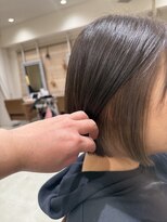 フレーム へアアンドトリートメント 天王寺北口店(FRAME)&nbsp;インナーカラー　グレー