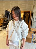 ロブ×顔まわり×レイヤー20代、30代の方にオススメです。