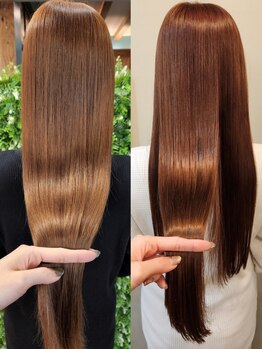 エルムトウキョウ(ELM Tokyo)の写真/至極のエステTRをご提供いたします♪髪質改善やダメージレスを一番に考えたELMTokyoだからできる施術を。