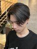 【新規】メンズカット＋カラー　￥12100