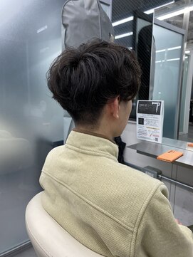 ジエクト アイロ 江坂駅前店(The Ect ilo) マッシュ×ナチュラルパーマ セットが簡単で朝楽に!