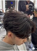 熊本メンズサロン フェザーパーマ フェザーショート MEN'S HAIR