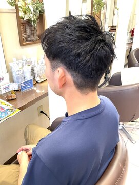 コアフィールフィス(COIFFURE fils) 【見附　今町】似合わせ爽やかカット　黒髪