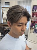 メンズハイライトバレイヤージュメッシュ