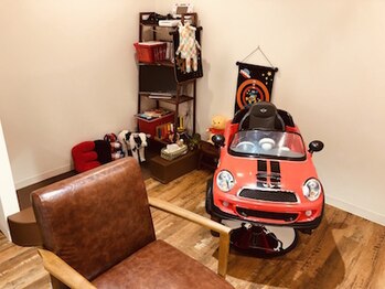 エガミヘアー(EGAMI hair)の写真/≪大泉学園≫周りの目が気にならない◎くつろげる完全個室でゆったりとしたサロンタイムを♪