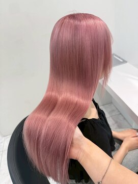 ベレーザシェルト(Beleza scelto) 15821ブリーチ＆ダブルカラー渋谷モーヴピンクパールベージュ