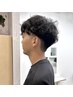 メンズカット＋眉カット＋アロマヘッドスパ（選べる4種類の香り）￥8250