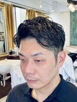 グレイスフルバーバーロンドン 大宮店(Graceful Barber London)&nbsp;【40代 男性】ロンドンツーブロパーマ（大宮/バーバー）