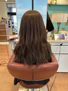 ネウィ 宮崎店(newi) 上品な艶感レイヤーカット×ナチュラルブラウン