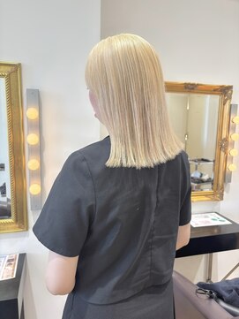 コワファースト  させぼ五番街店(COIFF1RST) ブロンド