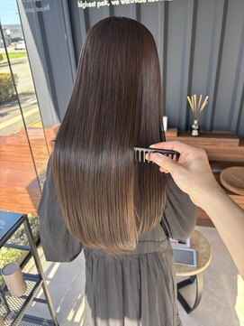 コルバース(COL BIRTH) 髪質改善カラー×ミルクティーブラウン