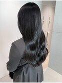 ロングレイヤー 艶カラー 透明感カラー 縮毛矯正 髪質改善 渋谷