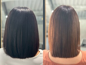 ルスリー 横浜店(Lsurii)の写真/<髪質改善専門店*>白髪染め・縮毛矯正・髪質改善ストレートの完全お任せOK◎毛髪診断実施中[横浜駅]