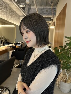 ポケット 渋谷(POCKET) ぱつっとボブ