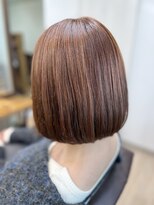 ヘアジーナ(Hair Jina)&nbsp;ブリーチなし♪コーラルオレンジ/ミニボブ