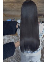 キース ヘアアンドメイク 恵比寿(kith. hair&make)&nbsp;【kith.恵比寿】艶ストレート/髪質改善/クリアモカブラウン3